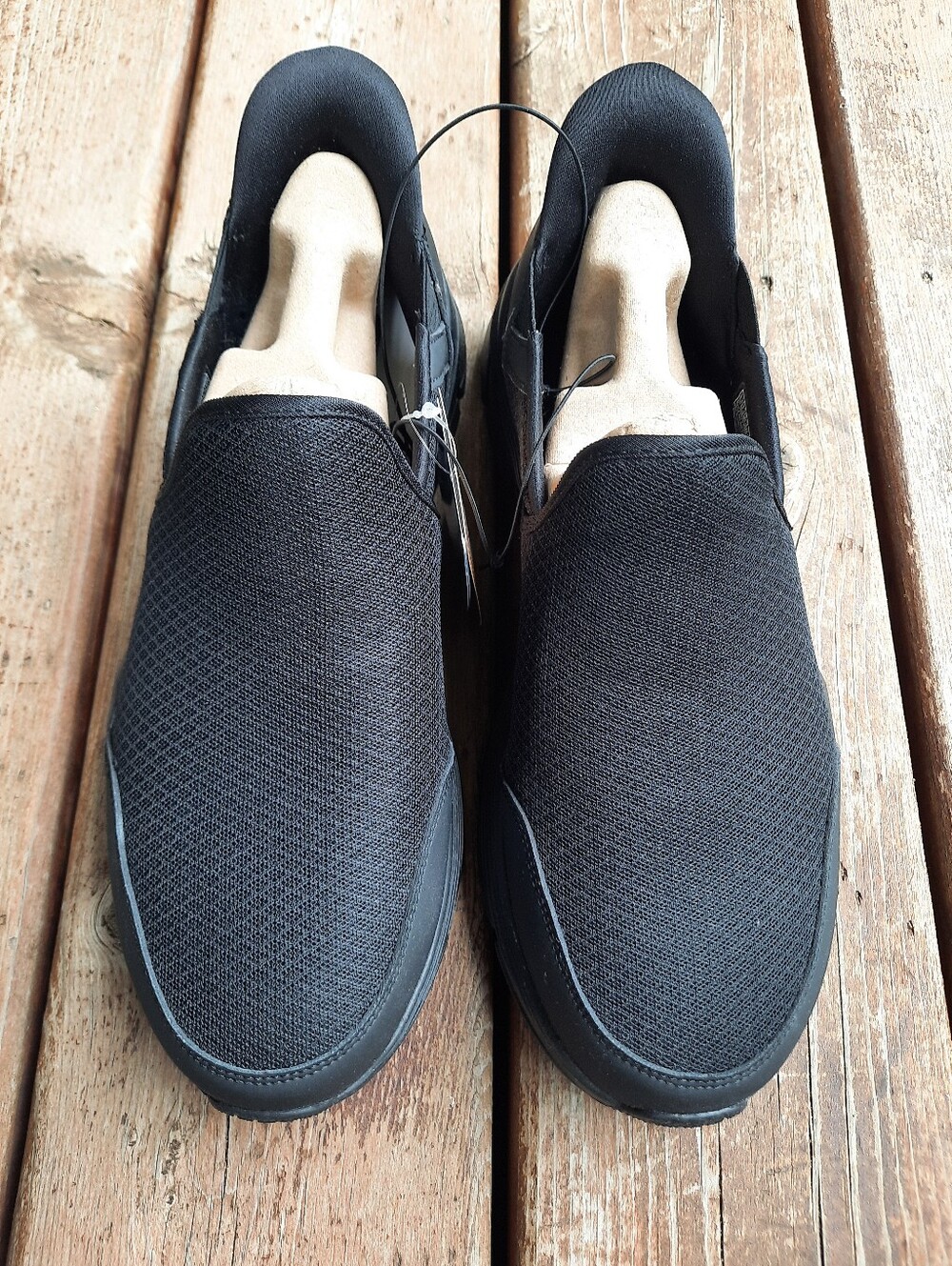 NWT Skechers Hands Free Swift Fit Memory Foam Black Slip-on Shoes Size 8.5 - Picture 6 of 16